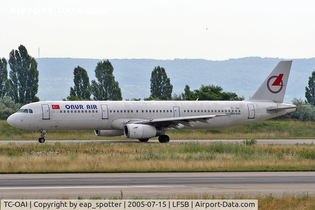 TC-OAI, 1988 Airbus A321-231 C/N 0787, taxi on bravo