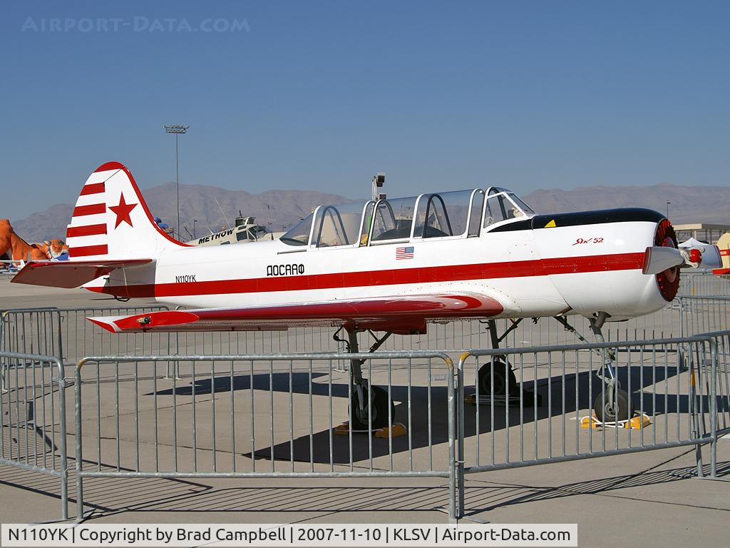 N110YK, 1983 Yakovlev Yak-52 C/N 833008, Privately Owned - Peyton, Colorado / 1983 Yakovlev YAK 52