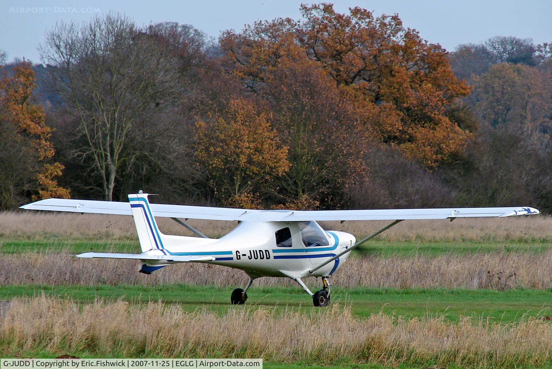 G-JUDD, 2000 Jabiru UL-450 C/N PFA 274A-13570, 2. G-JUDD visiting Panshanger airfield.