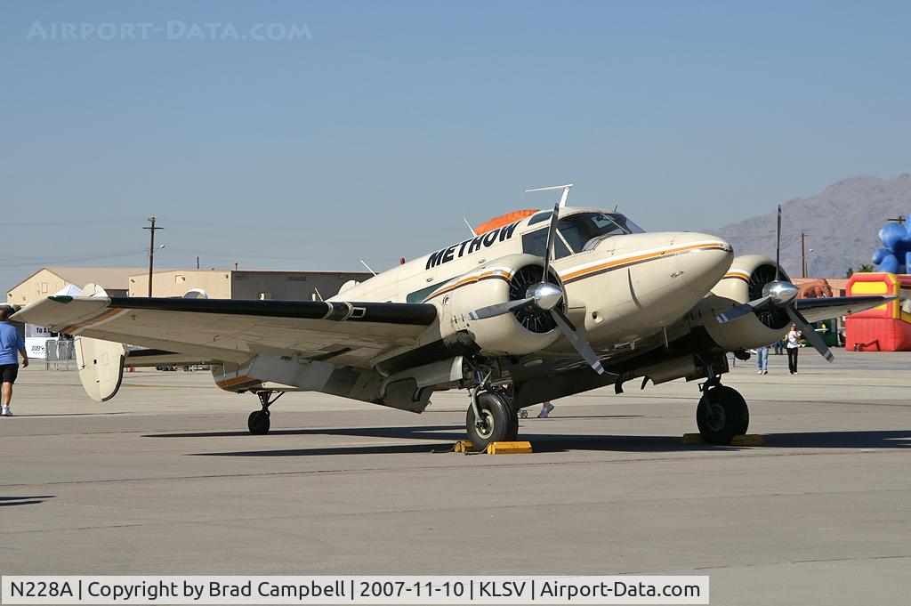 N228A, 1962 Beech H-18 C/N BA-629, Engen Farms - Mount Vernon, Washington / 1962 Beech H-18 - Methow