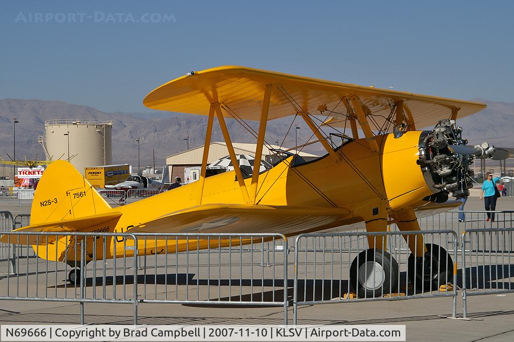 N69666, 1943 Boeing B75N1 C/N 75-7561, Privately Owned - Las Vegas, Nevada / 1943 Boeing B75N1