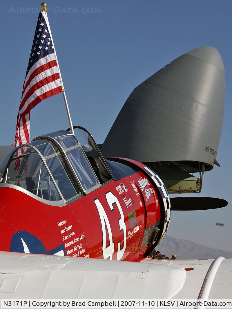 N3171P, 1941 North American AT-6 C/N 7320, Privately Owned - Carson City, Nevada / 1941 North American AT-6 - Texan - 'Miss Midnight III'