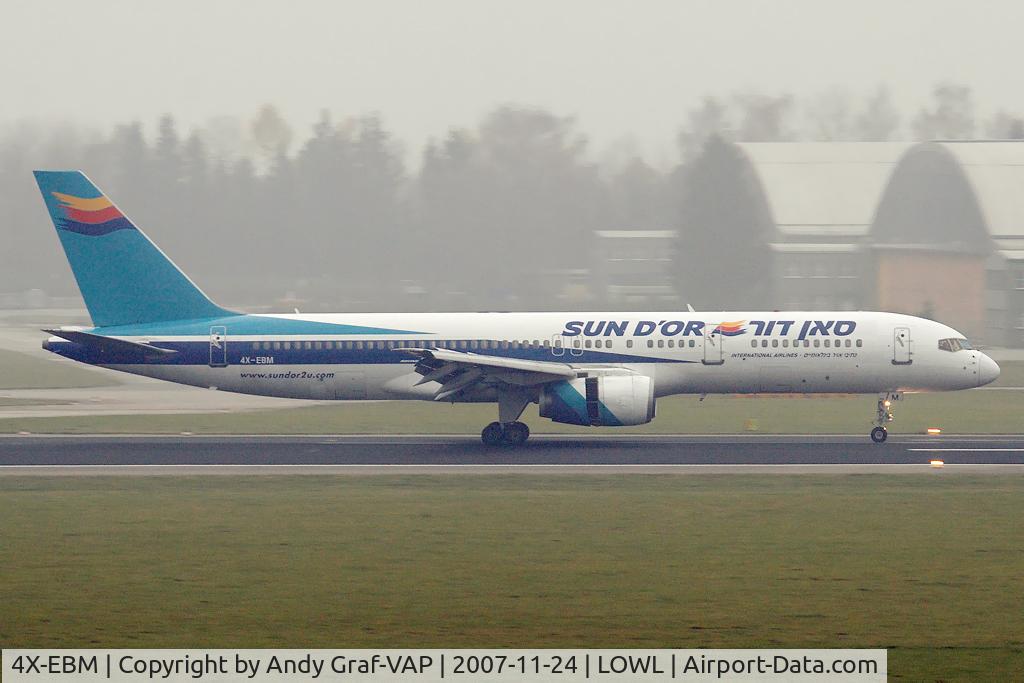 4X-EBM, 1987 Boeing 757-258 C/N 23918, Sun d Or 757-200