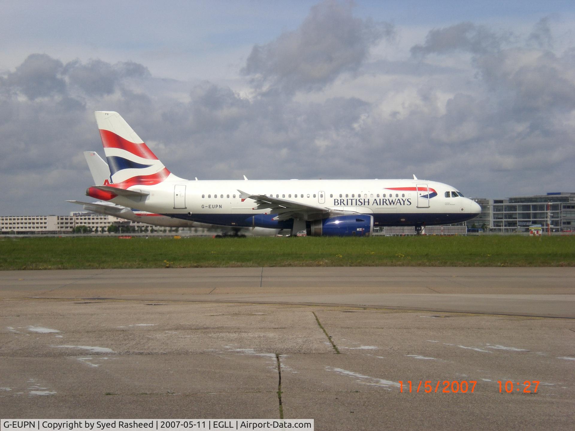 G-EUPN, 2000 Airbus A319-131 C/N 1261, Airbus A319-131