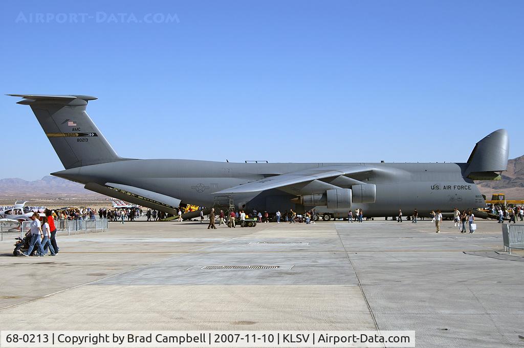 68-0213, 1968 Lockheed C-5C Galaxy C/N 500-0016, USA - Air Force Lockheed C-5C Galaxy (L-500) 68-0213 (cn 500-0016)
