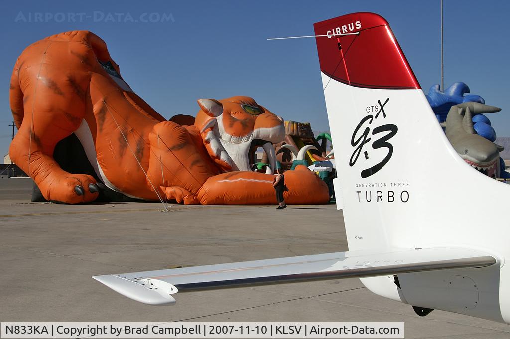 N833KA, 2007 Cirrus SR22 G3 GTS Turbo C/N 2668, Privately Owned - Las Vegas, Nevada / Cirrus Design Corp SR22