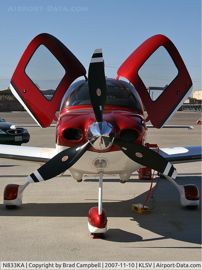 N833KA, 2007 Cirrus SR22 G3 GTS Turbo C/N 2668, Privately Owned - Las Vegas, Nevada / Cirrus Design Corp SR22