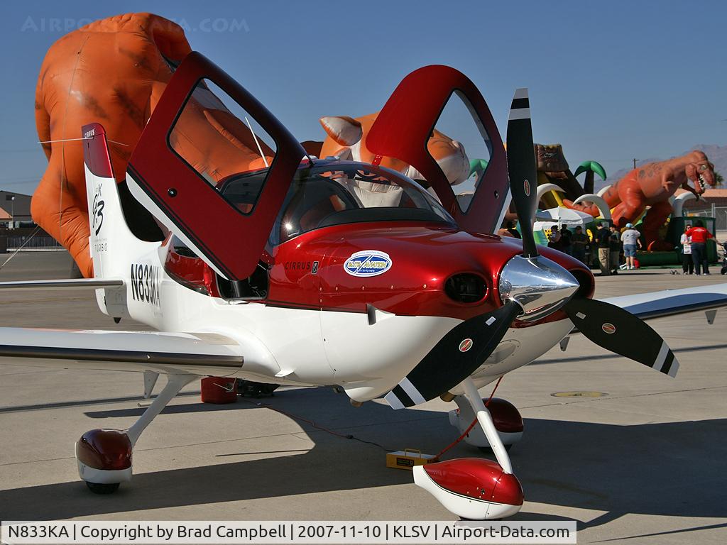 N833KA, 2007 Cirrus SR22 G3 GTS Turbo C/N 2668, Privately Owned - Las Vegas, Nevada / Cirrus Design Corp SR22