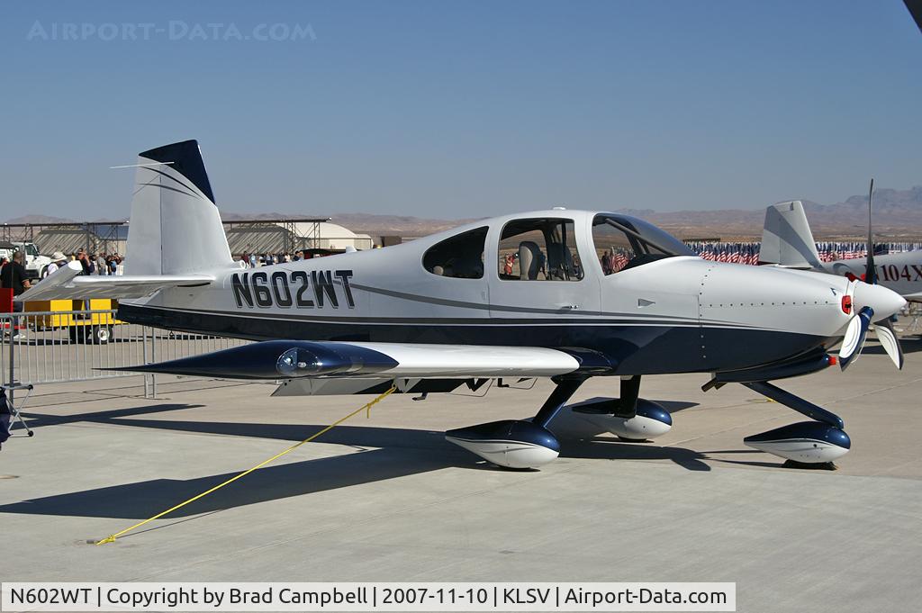 N602WT, 2007 Vans RV-10 C/N 40336, Wayne E. Edgerton - Flower Mound, Texas / 2007 Vans RV-10