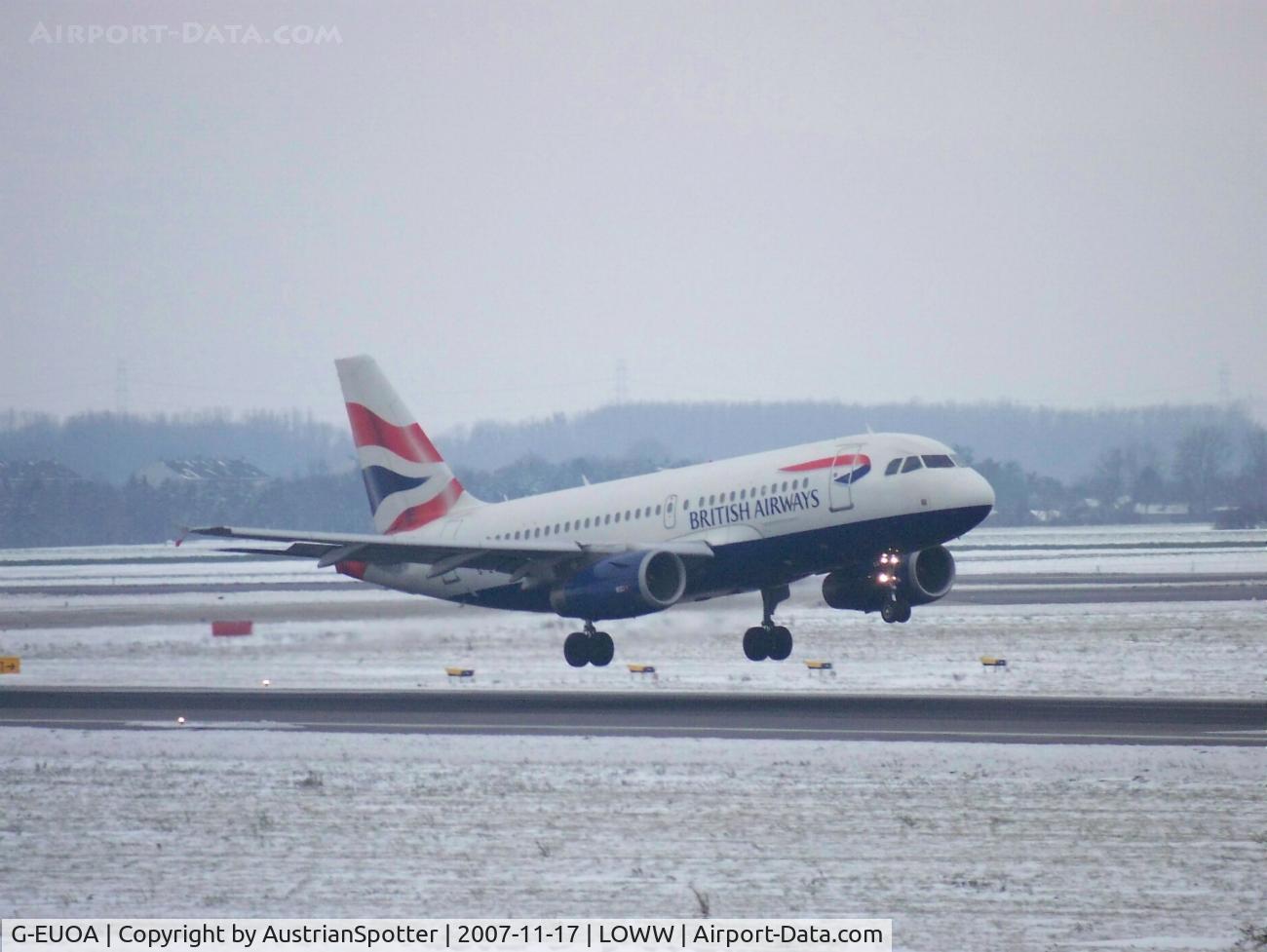 G-EUOA, 2001 Airbus A319-131 C/N 1513, British