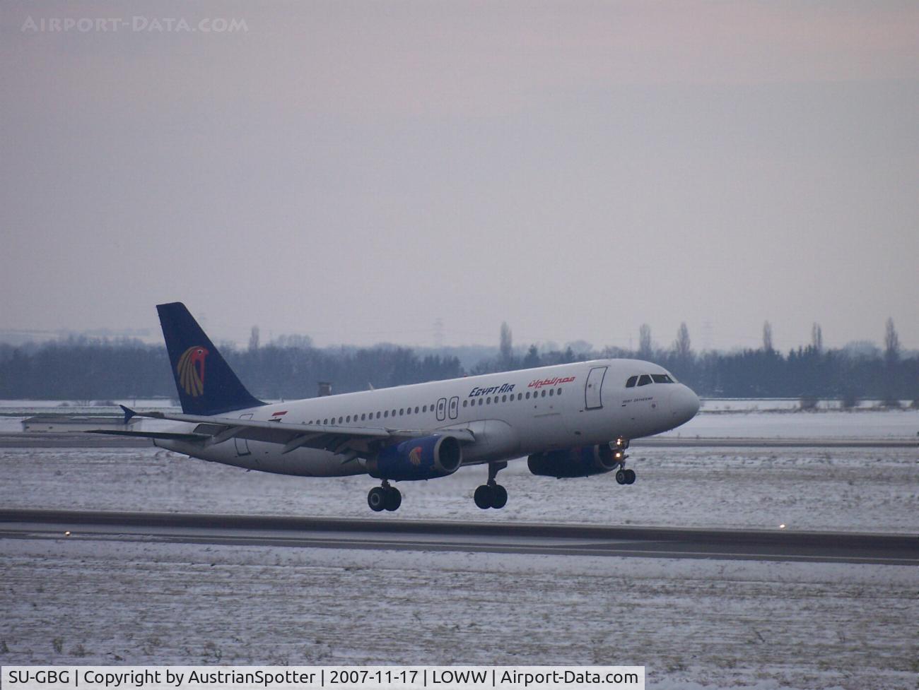 SU-GBG, 1992 Airbus A320-231 C/N 366, Egypt Air