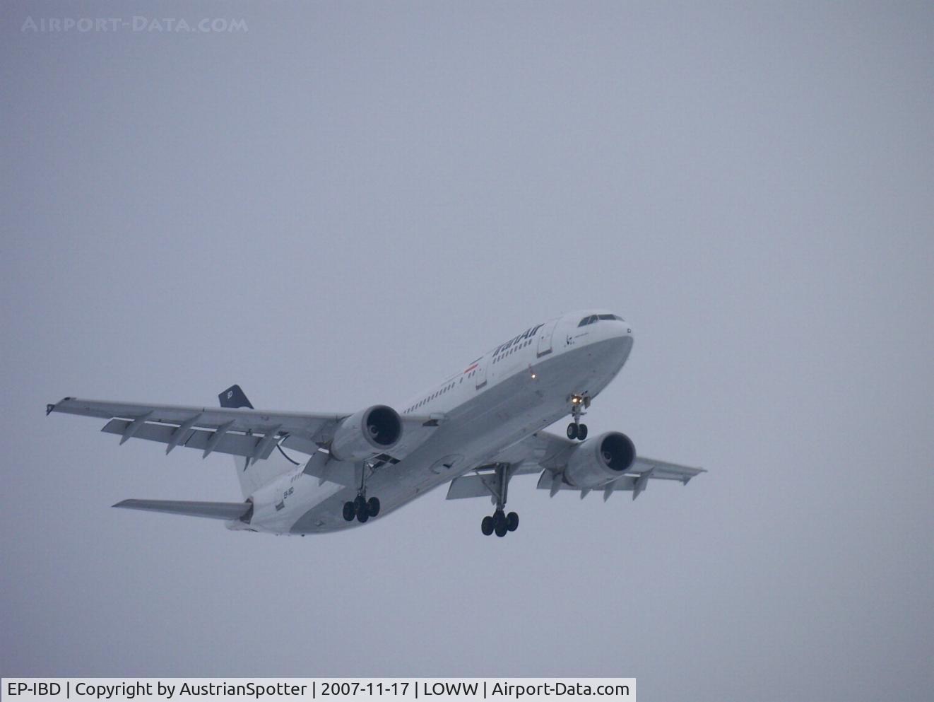 EP-IBD, 1993 Airbus A300B4-605R C/N 696, Iran Air