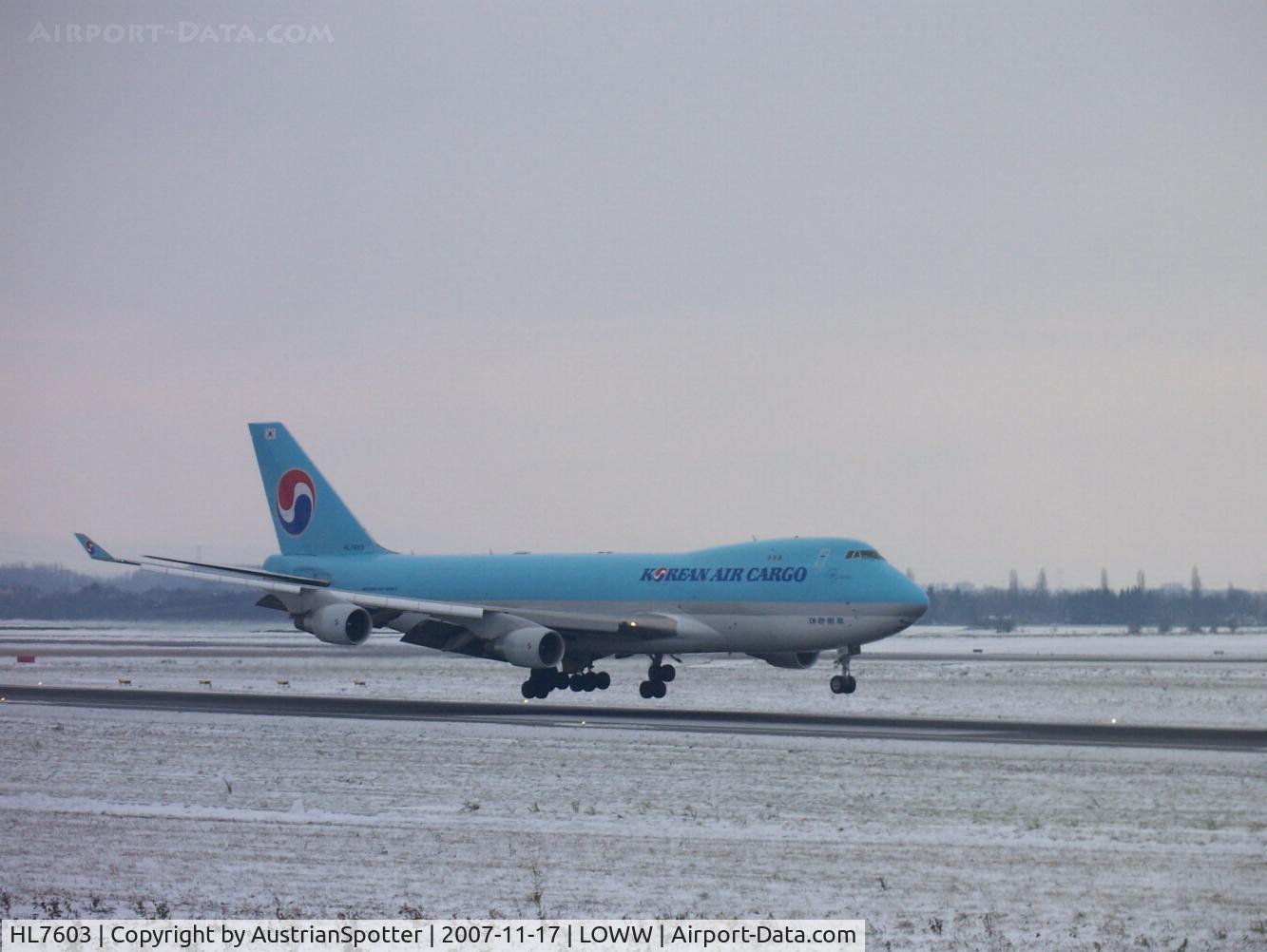 HL7603, 2005 Boeing 747-4B5F/ER/SCD C/N 34302, Korean Air Cargo