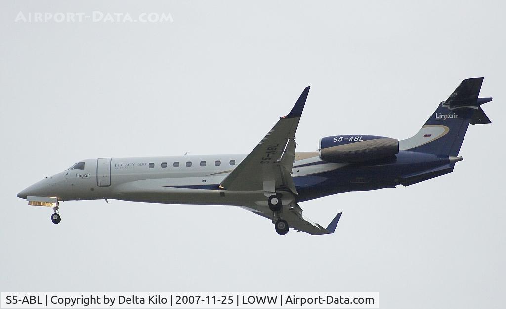 S5-ABL, 2007 Embraer EMB-135BJ Legacy C/N 14501008, Linxair Business Airlines new ERJ-135BJ delivery 19.10.2007