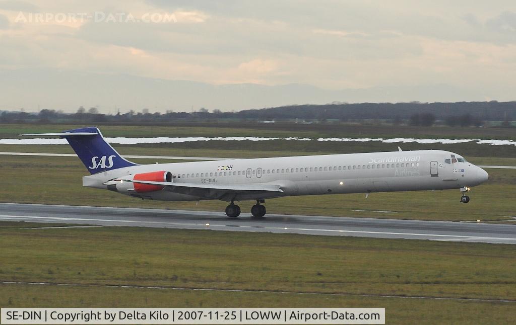 SE-DIN, 1990 McDonnell Douglas MD-82 (DC-9-82) C/N 49999, SAS   DC-9-81MD 81