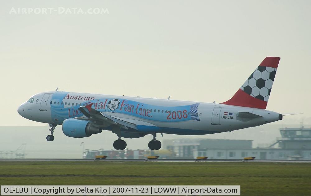 OE-LBU, 2001 Airbus A320-214 C/N 1478, Austrian A330-202 in new color