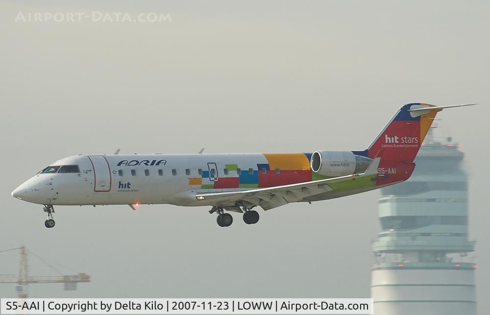S5-AAI, 1998 Canadair CRJ-200LR (CL-600-2B19) C/N 7248, Adria CRJ 200 LR