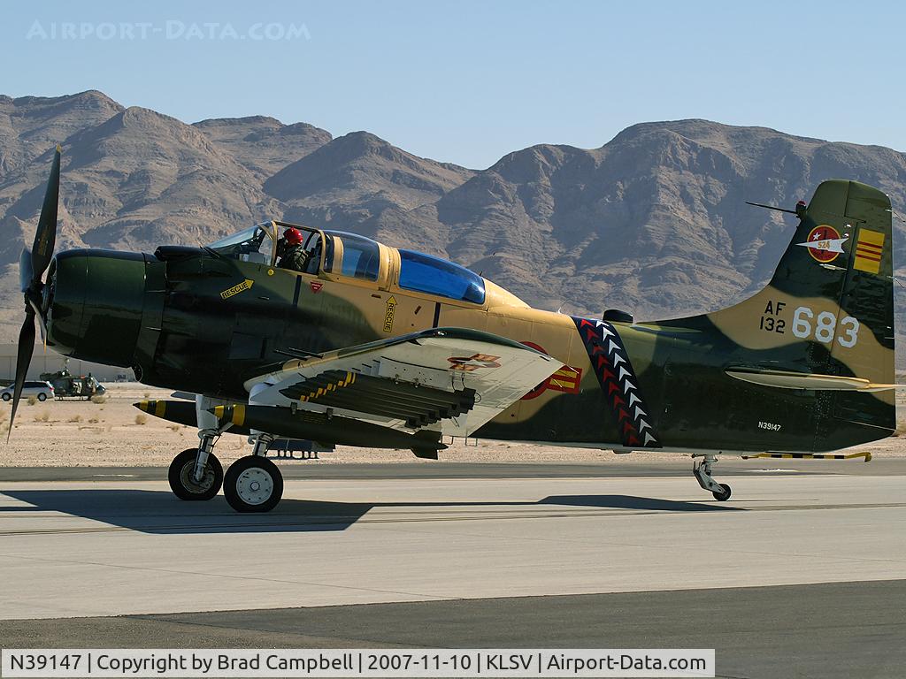 N39147, Douglas AD-5 (A-1E) Skyraider C/N 9540, Privately Owned - Sugar City, Idaho / Douglas SKYRAIDER AD-5(A-1E)