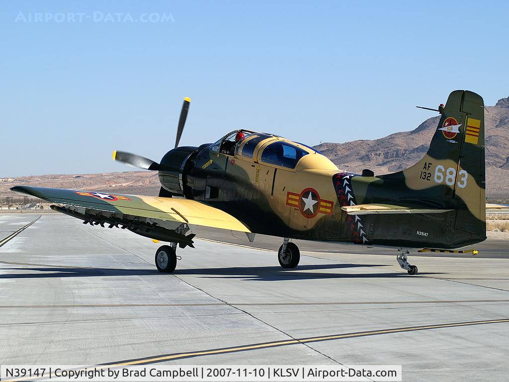 N39147, Douglas AD-5 (A-1E) Skyraider C/N 9540, Privately Owned - Sugar City, Idaho / Douglas SKYRAIDER AD-5(A-1E)