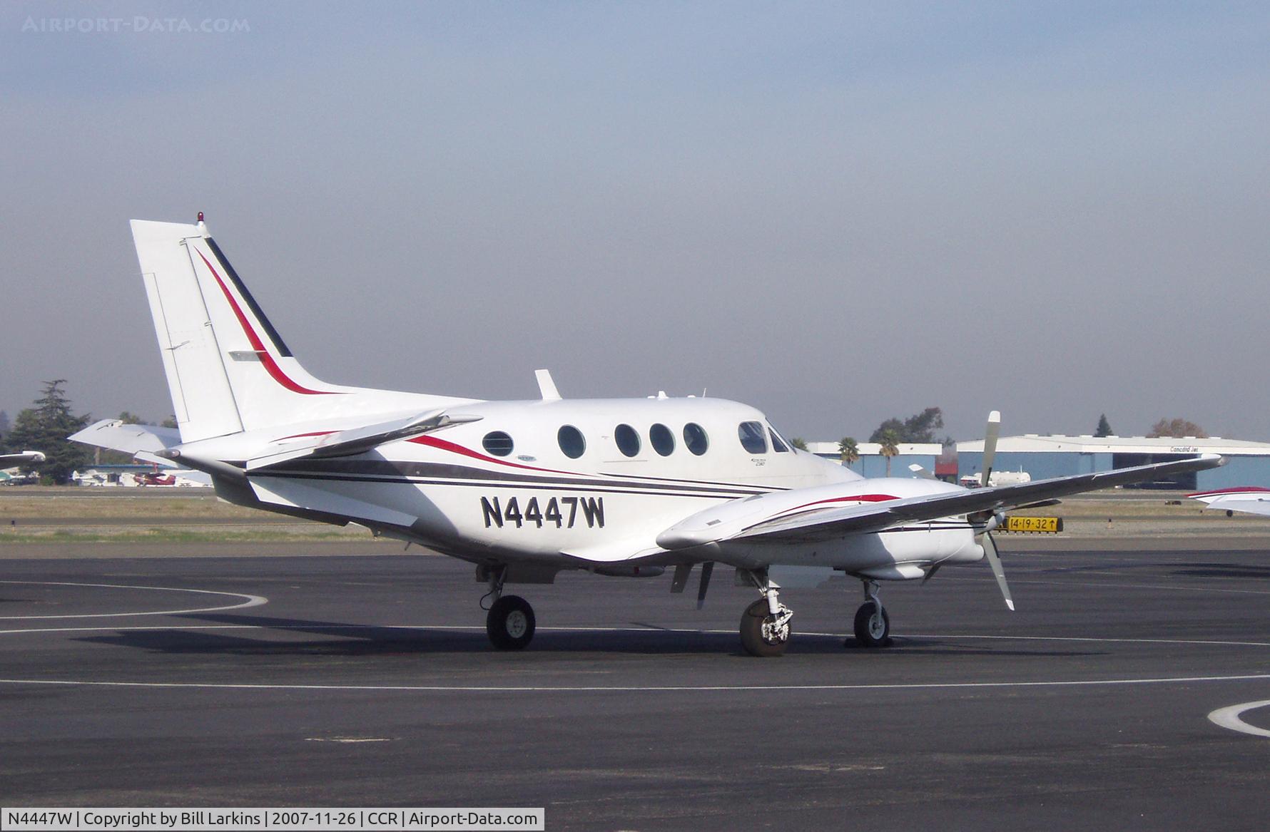 N4447W, 1974 Beech C90 King Air C/N LJ-627, Visitor from Utah