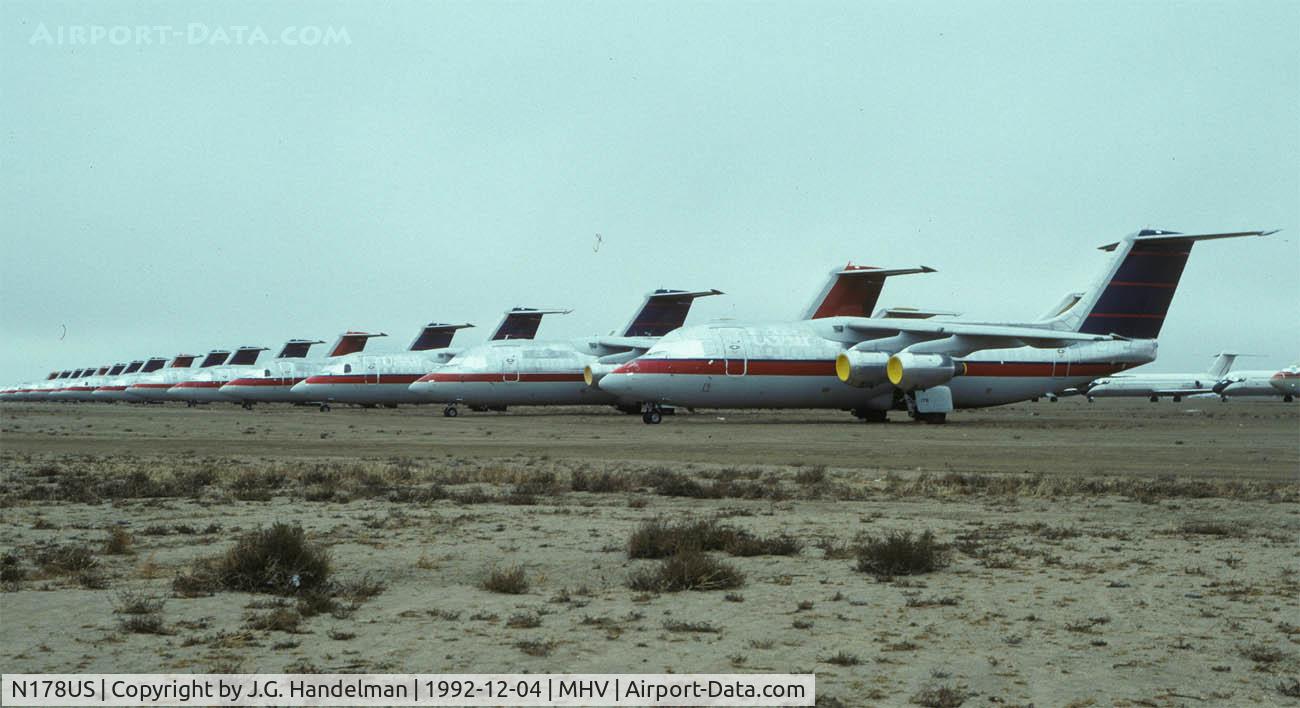 N178US, 2001 Airbus A321-211 C/N 1519, Stored at Mojave CA Airport