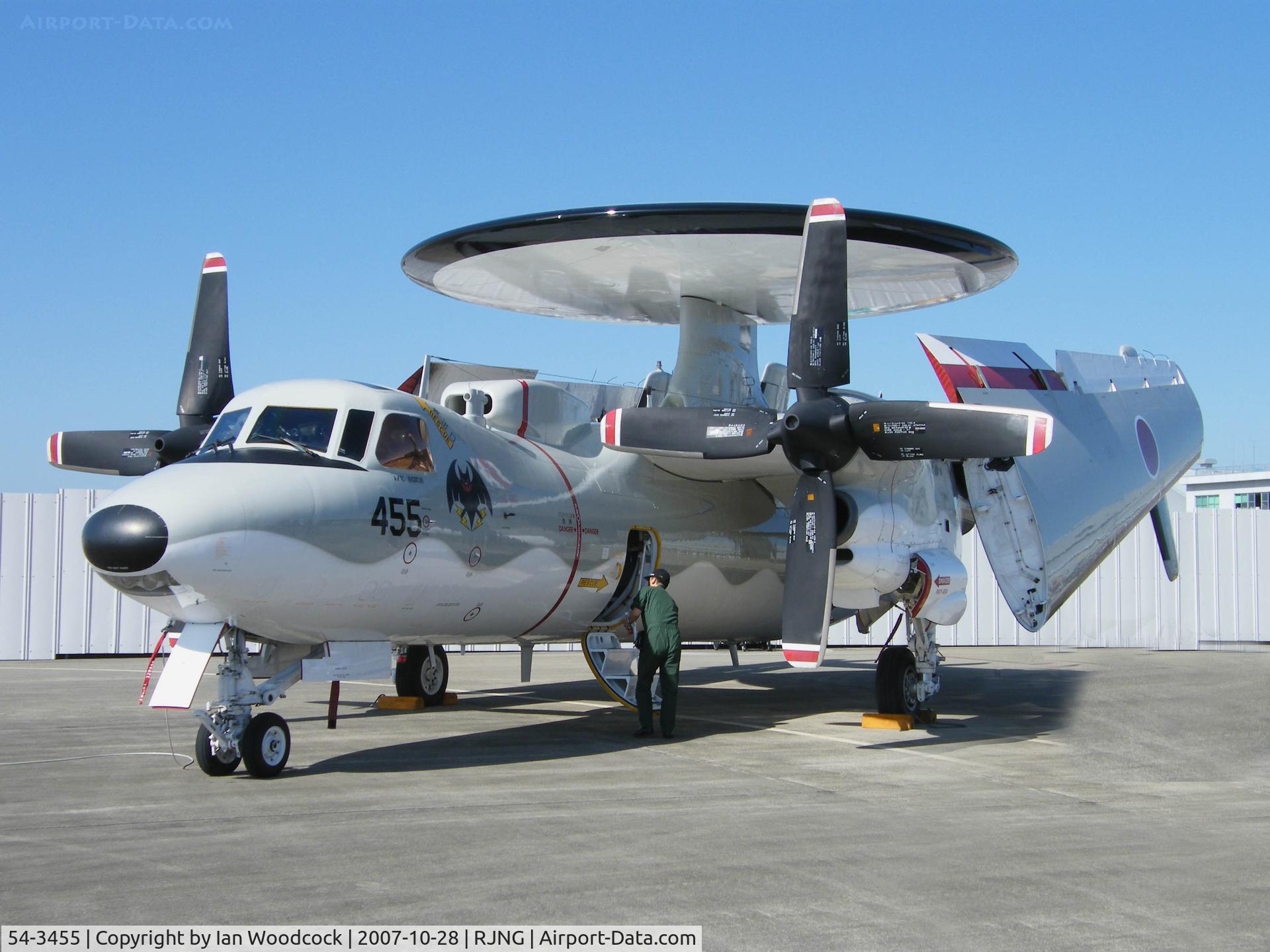 54-3455, Grumman E-2C Hawkeye C/N Not found 54-3455, E-2C Hawkeye/Gifu AB,Show