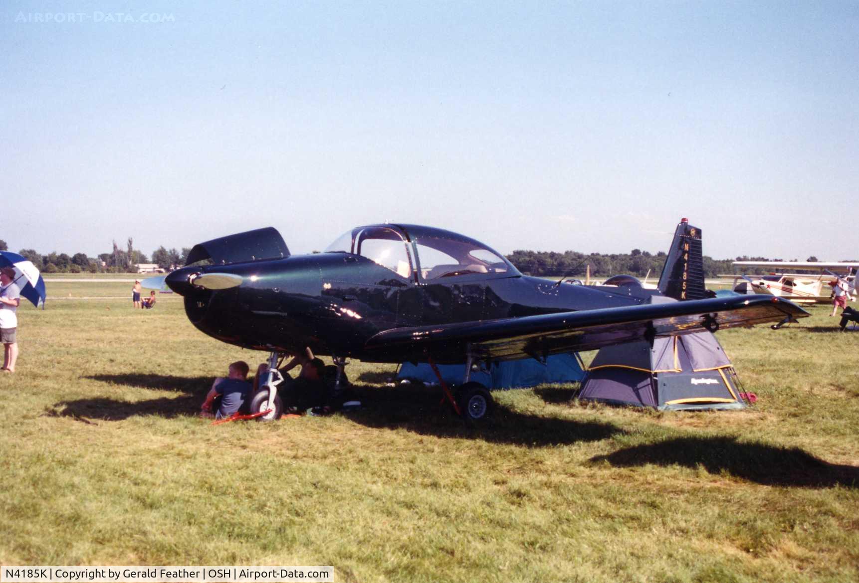N4185K, 1948 North American Navion (NA-145) C/N NAV-4-1185, At the EAA Fly In.