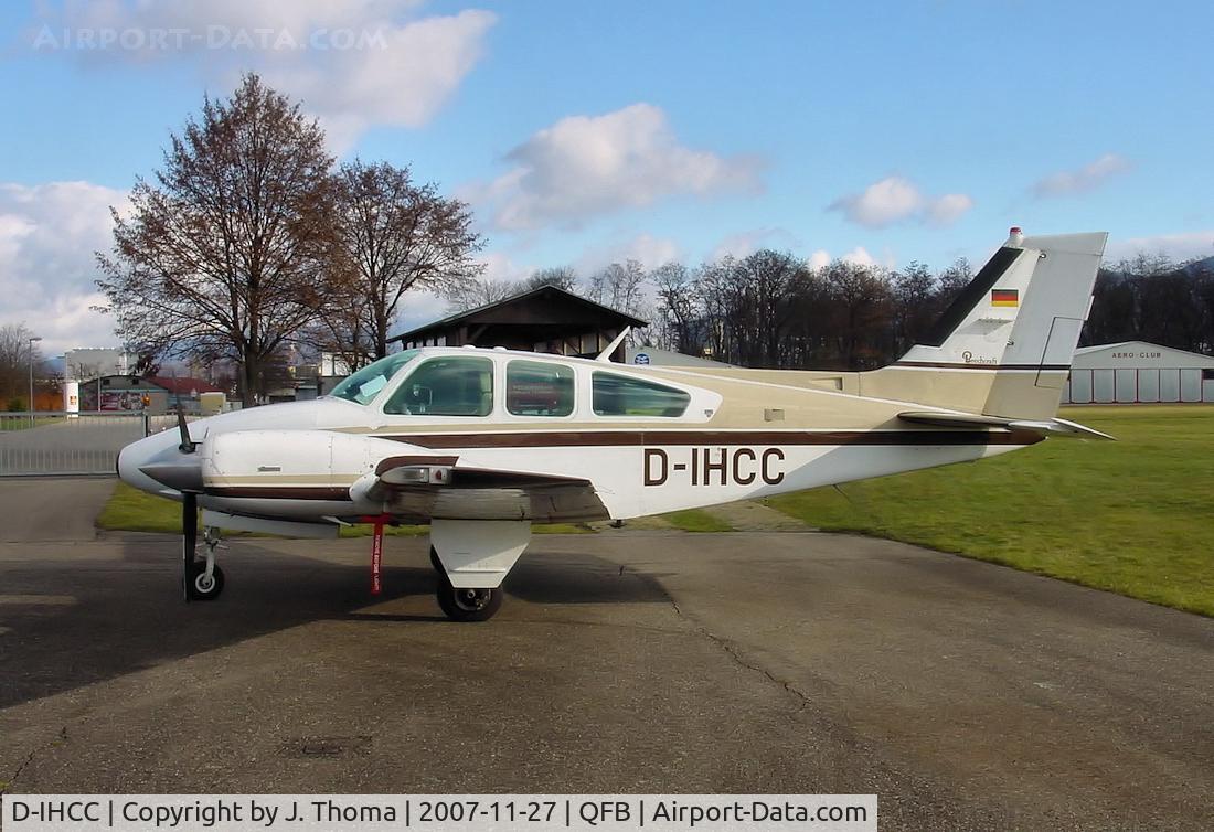 D-IHCC, 1979 Beech 95-B55 Baron Baron C/N TC-2215, Beech B55 Baron