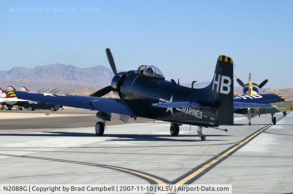 N2088G, 1952 Douglas AD-4N Skyraider C/N 7735, Privately Owned - Sugar City, Idaho / 1944 Douglas AD-4N(A) - Skyraider