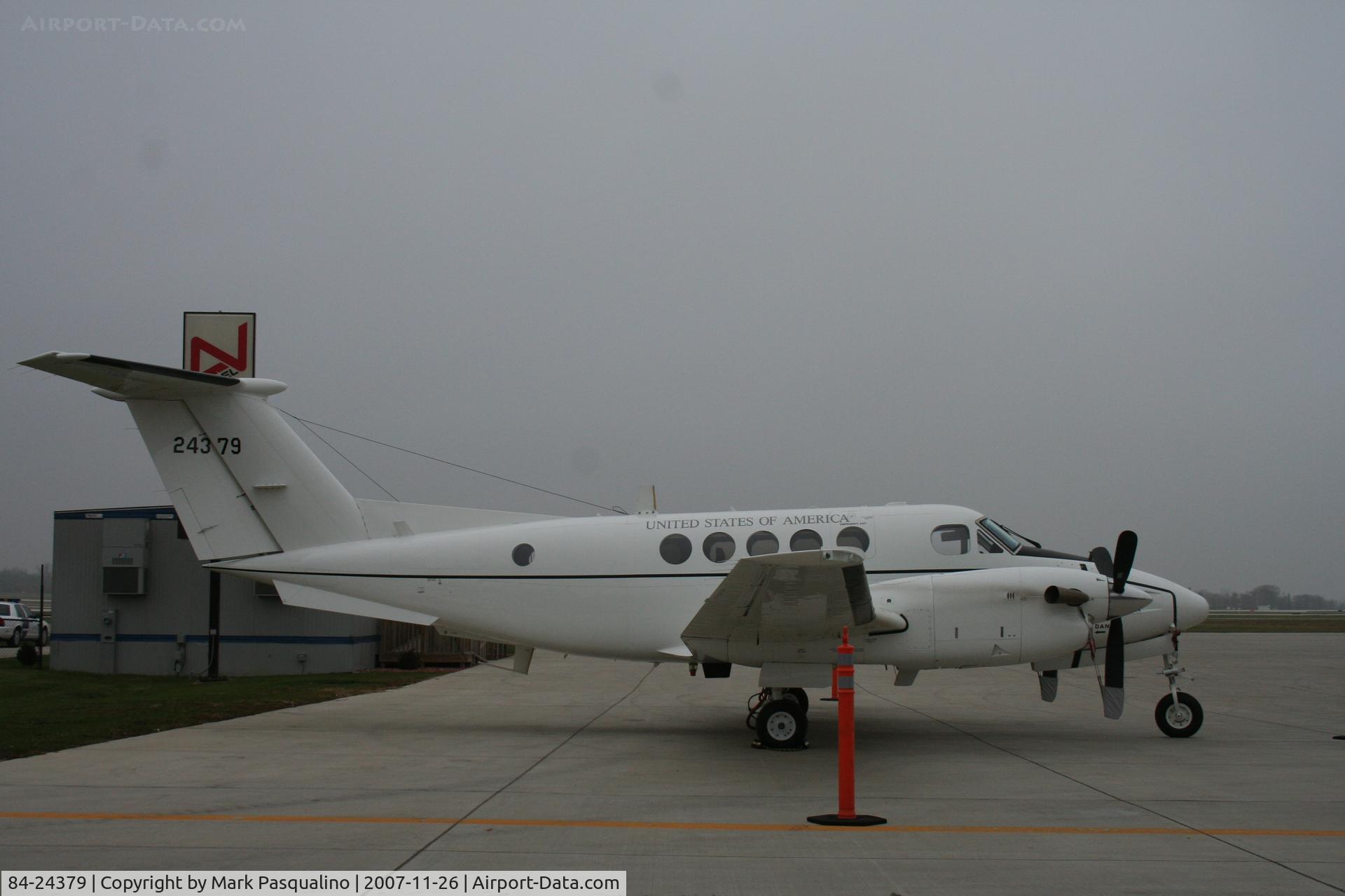 84-24379, 1984 Beech C-12D Huron C/N BP-50, Beech C-12D