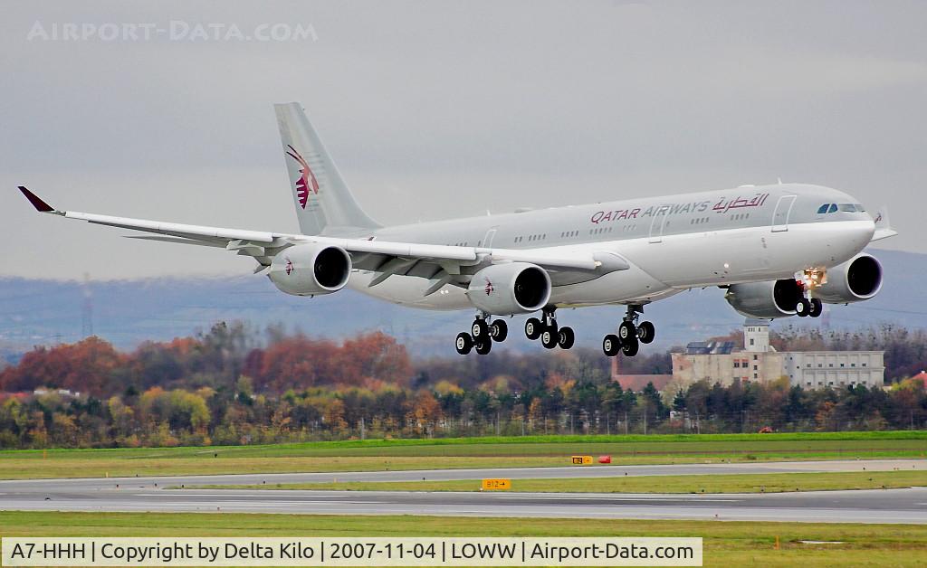 A7-HHH, 2003 Airbus A340-541 C/N 495, QATAR AMIRI FLIGHT