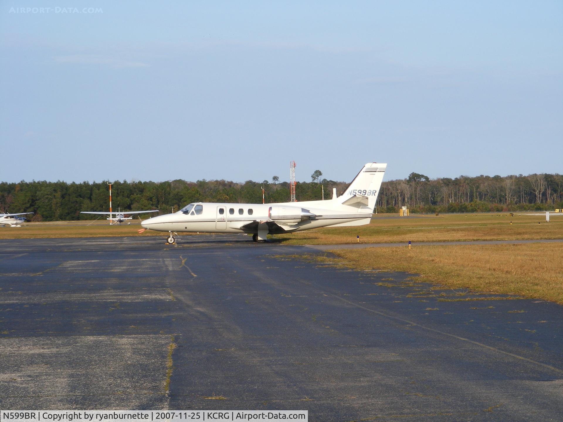 N599BR, 1982 Cessna 501 C/N 5010258, Cessna jet at Craig.