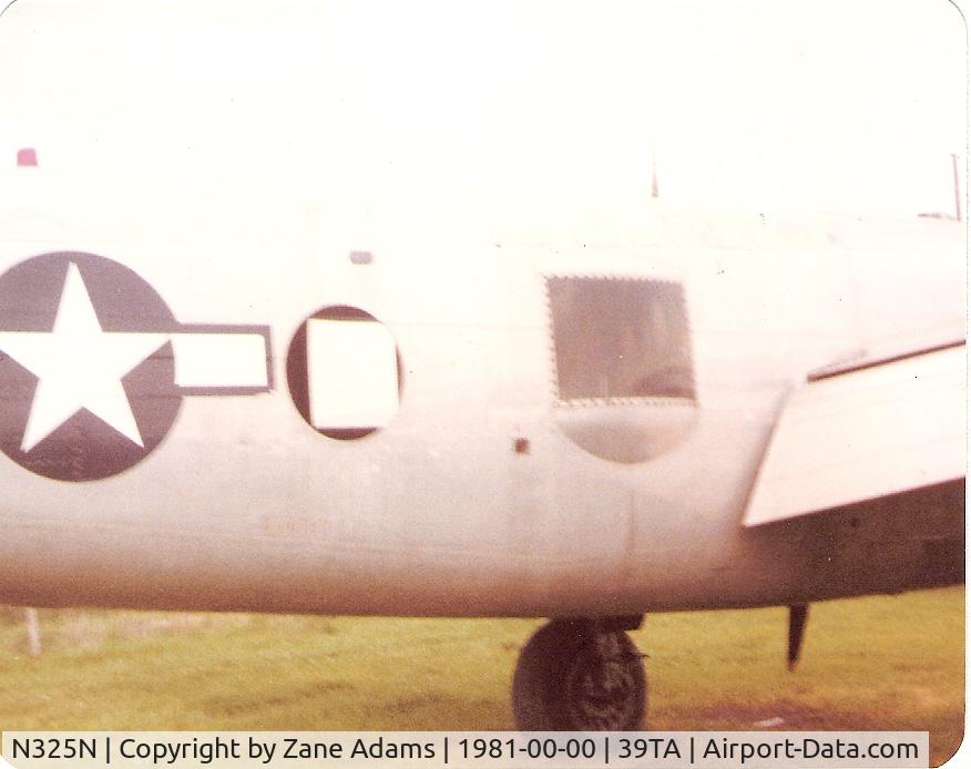 N325N, 1945 North American B-25J-30/32-NC Mitchell Mitchell C/N 108-47452, At Flying Tiger Field - Junior Burchinal's collection - Yours truly...age 15