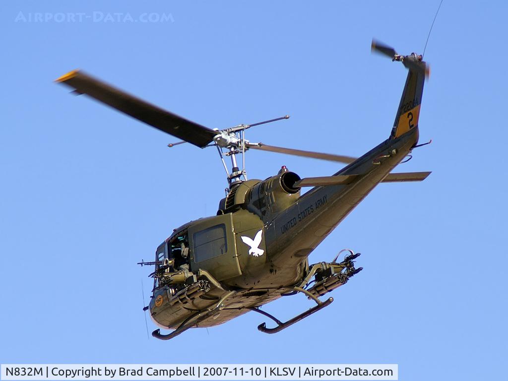 N832M, 1963 Bell UH-1B Iroquois C/N 604, Whittier Aviation Museum Inc. - Whittier, California / 1963 Bell UH-1B Iroquois (204)