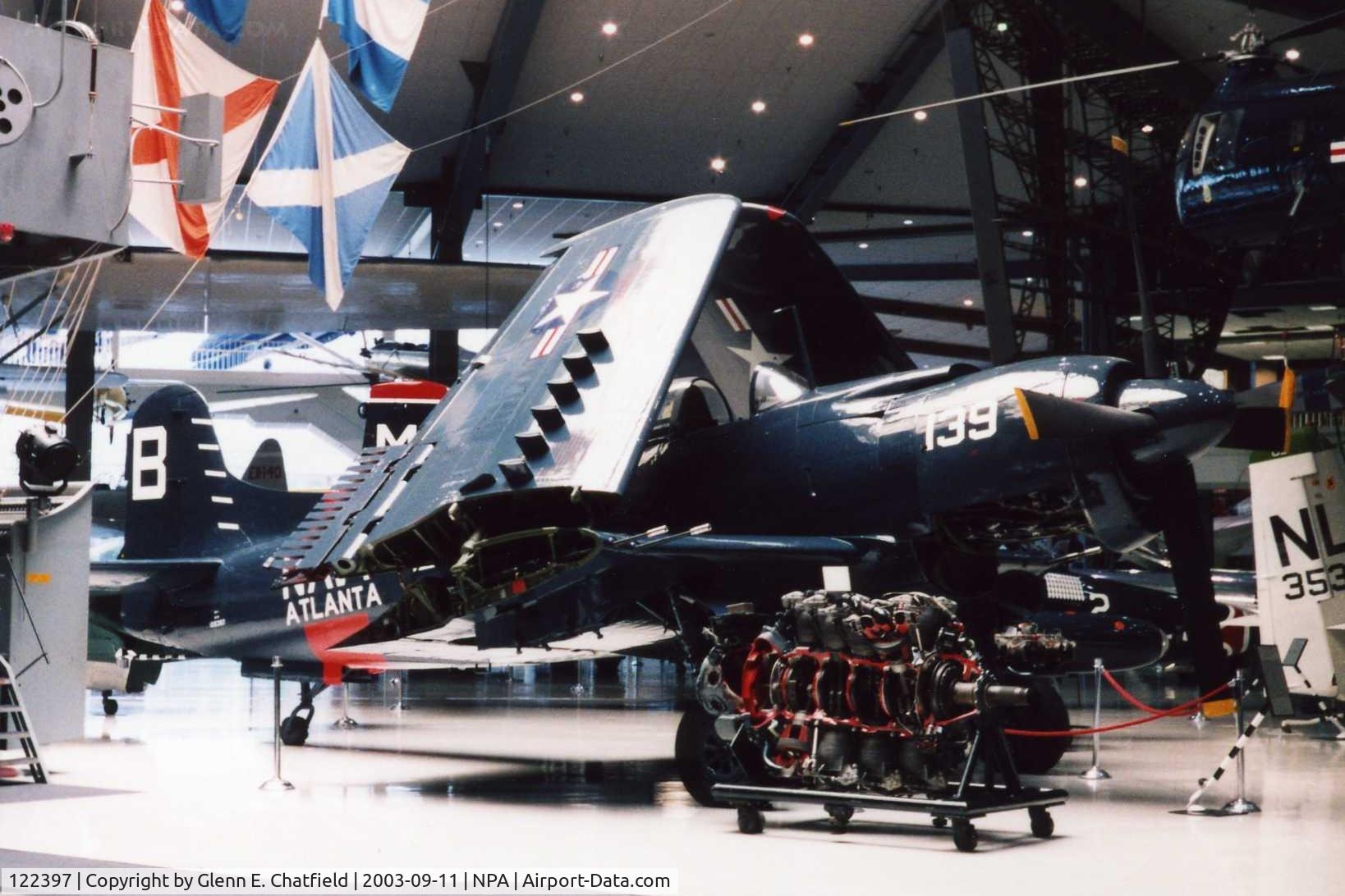122397, 1947 Martin AM-1 Mauler C/N Not found 122397, Martin Mauler at the National Museum of Naval Aviation