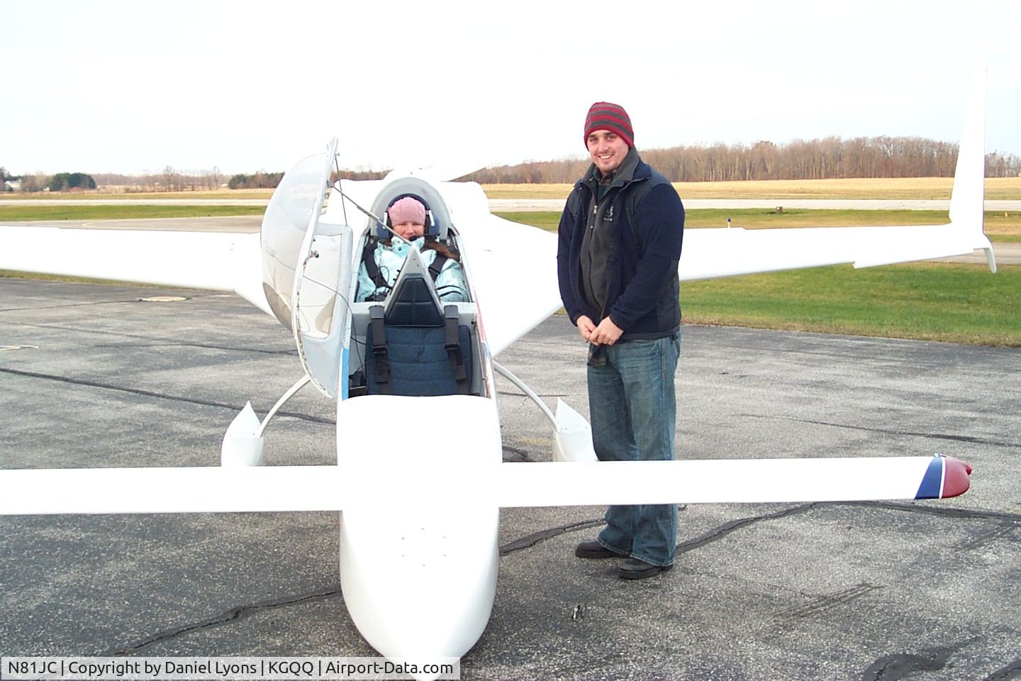 N81JC, 1979 Rutan VariEze C/N 244, Getting ready for a cold flight
