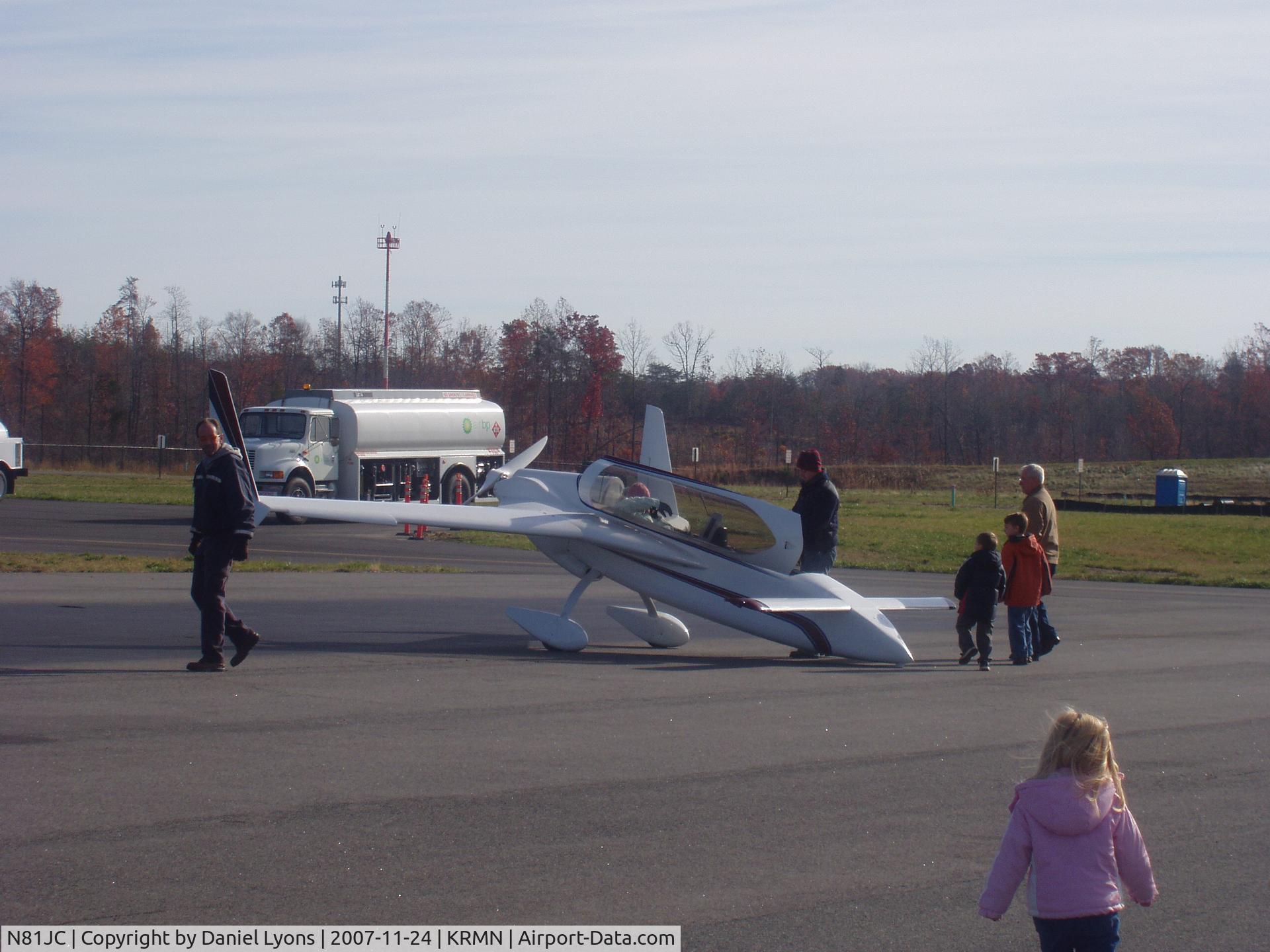 N81JC, 1979 Rutan VariEze C/N 244, Flight to stafford over thanksgiving.