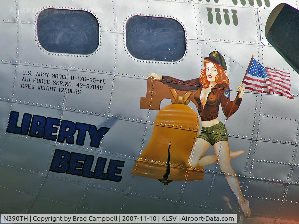 N390TH, 1944 Boeing B-17G Flying Fortress C/N Not found 44-85734, Liberty Foundation - Kissimmee, Florida / 1944 Boeing B-17G - 'Liberty Belle' - Yes, this Country is definately worth fighting for! Sorry, hope this photo is not offensive to anyone...