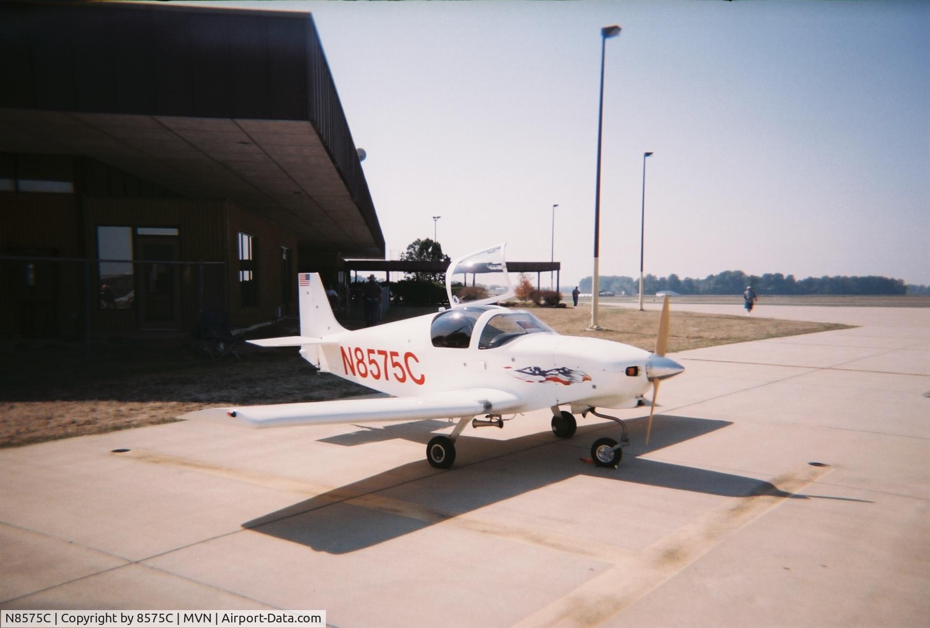 N8575C, Rand Robinson KR-2 C/N KR-2 8033, Aircraft on the Ramp at MVN