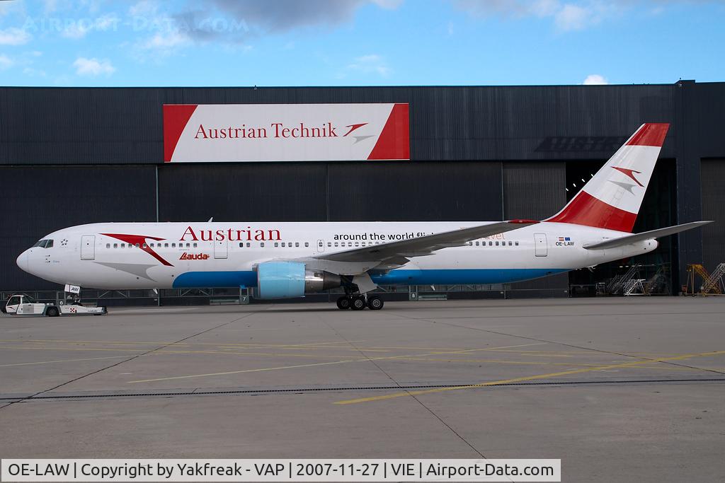 OE-LAW, 1992 Boeing 767-3Z9/ER C/N 26417, Austrian Airlines Boeing 767-300