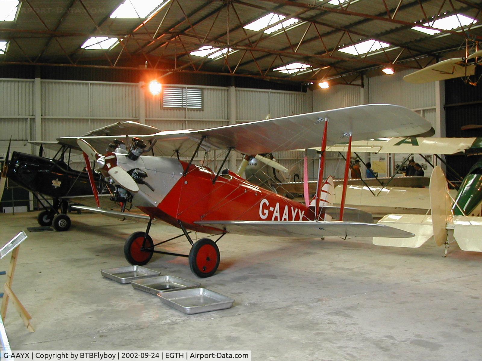 G-AAYX, 1930 Southern Martlet C/N 202, In the Shuttleworth collection at Old Warden Aerodrome