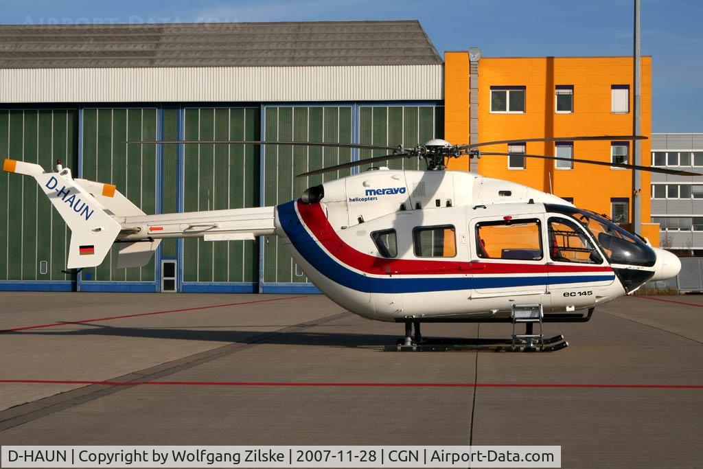 D-HAUN, Eurocopter-Kawasaki EC-145 (BK-117C-2) C/N 9088, visitor