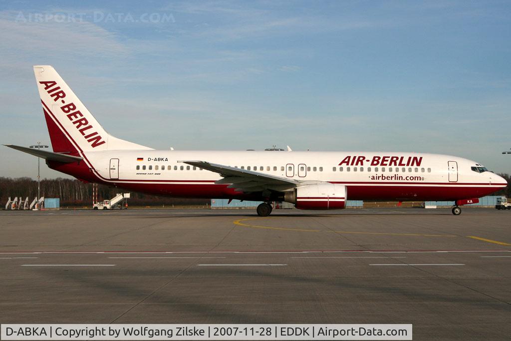 D-ABKA, 1999 Boeing 737-82R C/N 29329, visitor