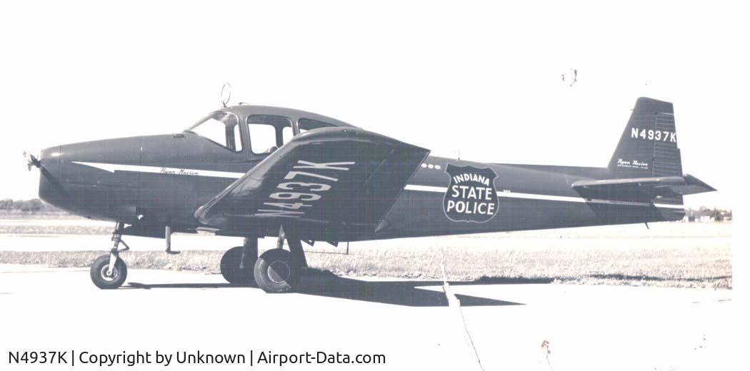 N4937K, 1949 Ryan Navion A C/N NAV-4-1937, Sold to Indiana State Police