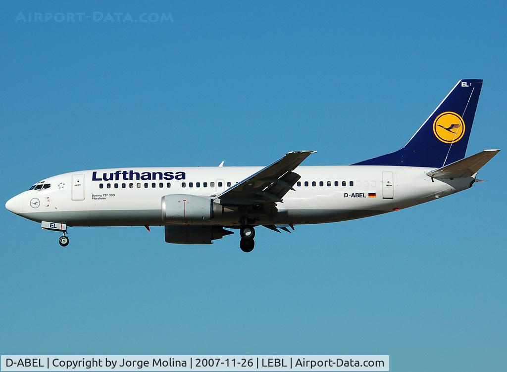 D-ABEL, 1991 Boeing 737-330 C/N 25415, 