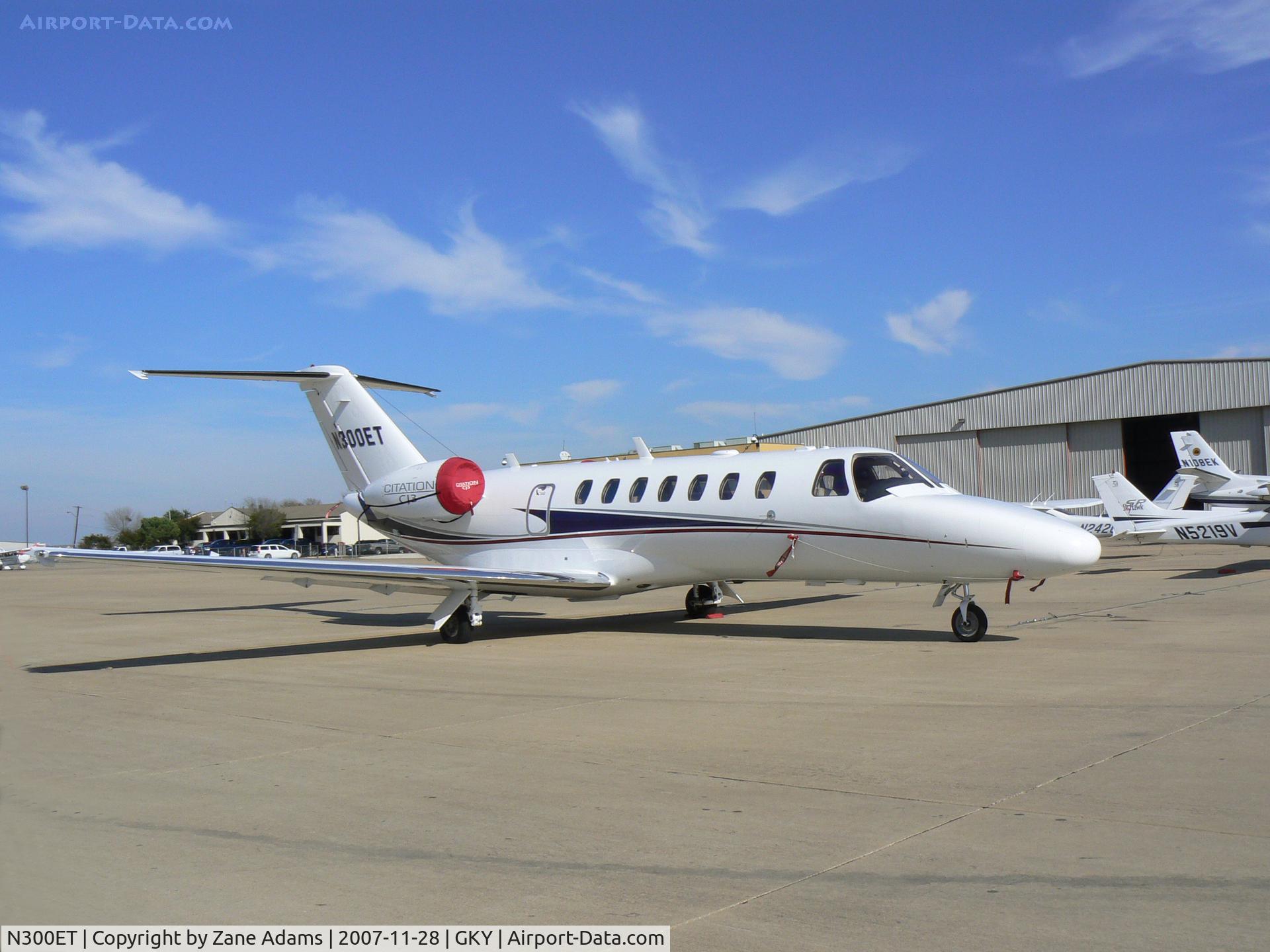 N300ET, 2005 Cessna 525B CitationJet CJ3 C/N 525B0014, On the ramp at Arlington Municipal