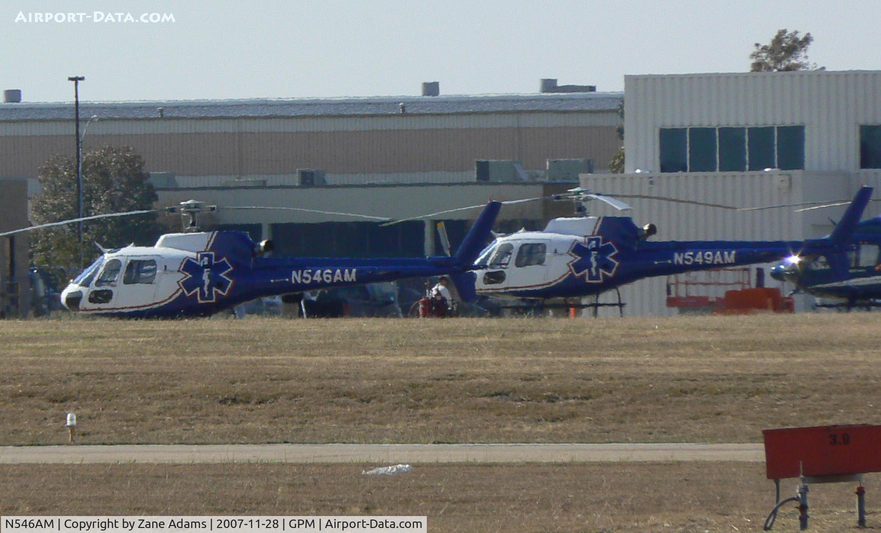 N546AM, 2007 Eurocopter AS-350B-2 Ecureuil C/N 4321, At American Eurocopter - Grand Prairie