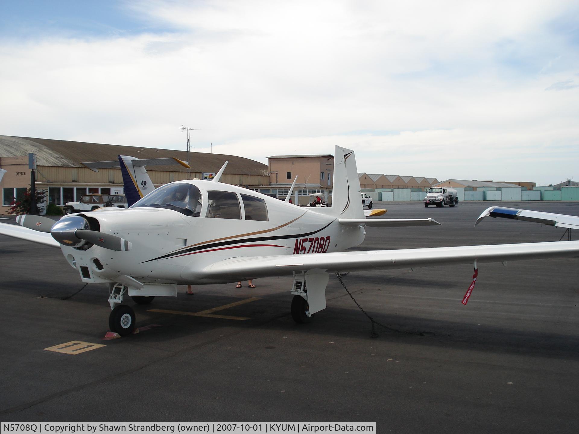 N5708Q, 1965 Mooney M20C Ranger C/N 3056, ramp picture