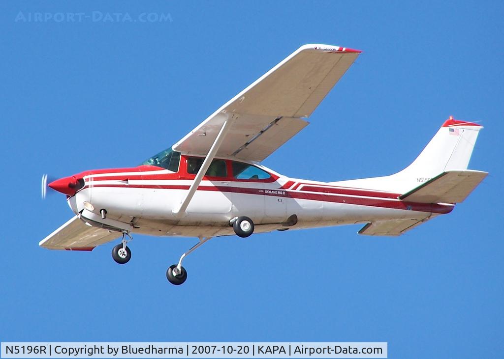N5196R, 1978 Cessna TR182 Turbo Skylane RG C/N R18200640, Approach to 17L