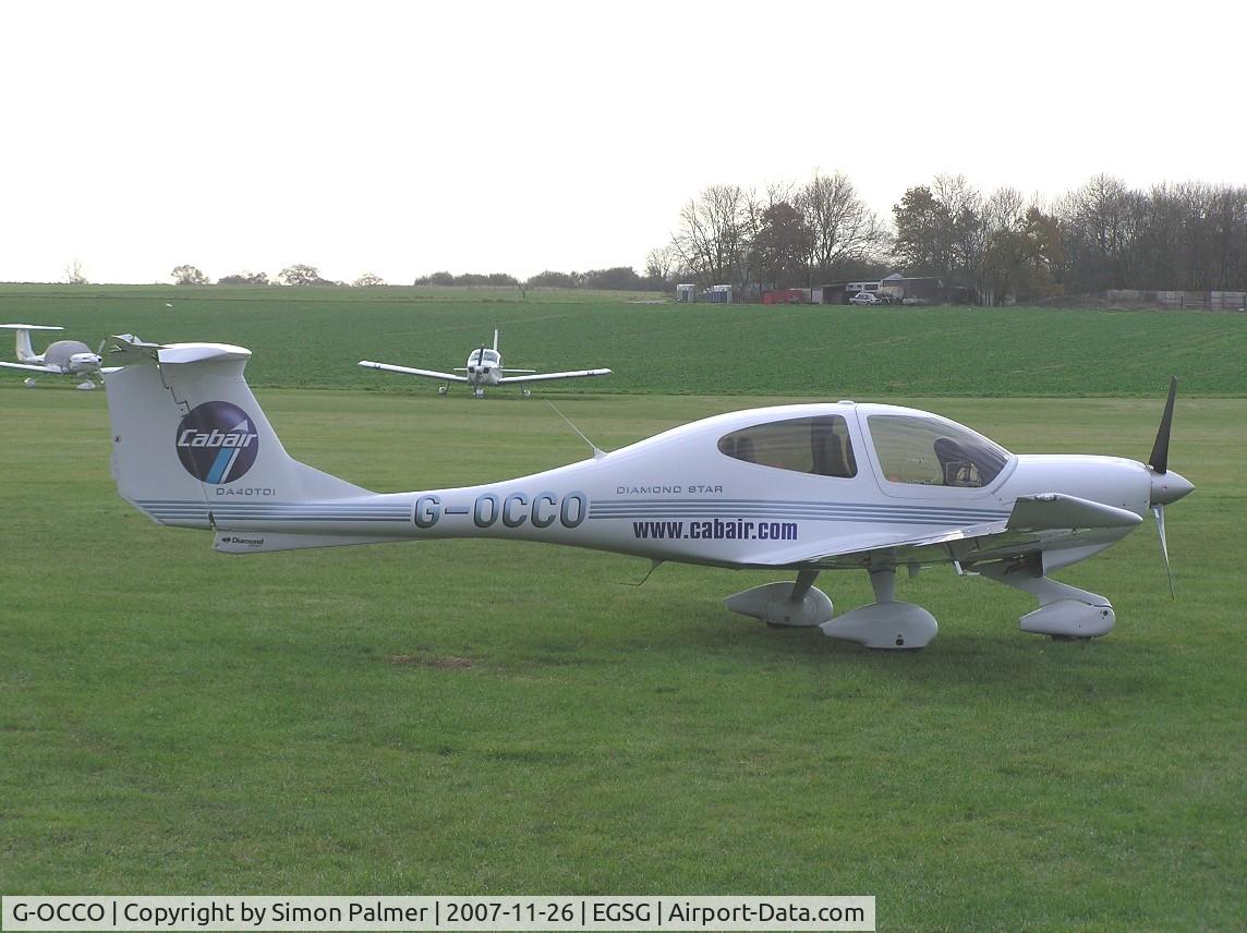 G-OCCO, 2006 Diamond DA-40D Diamond Star C/N D4.242, Diamond Star at Stapleford